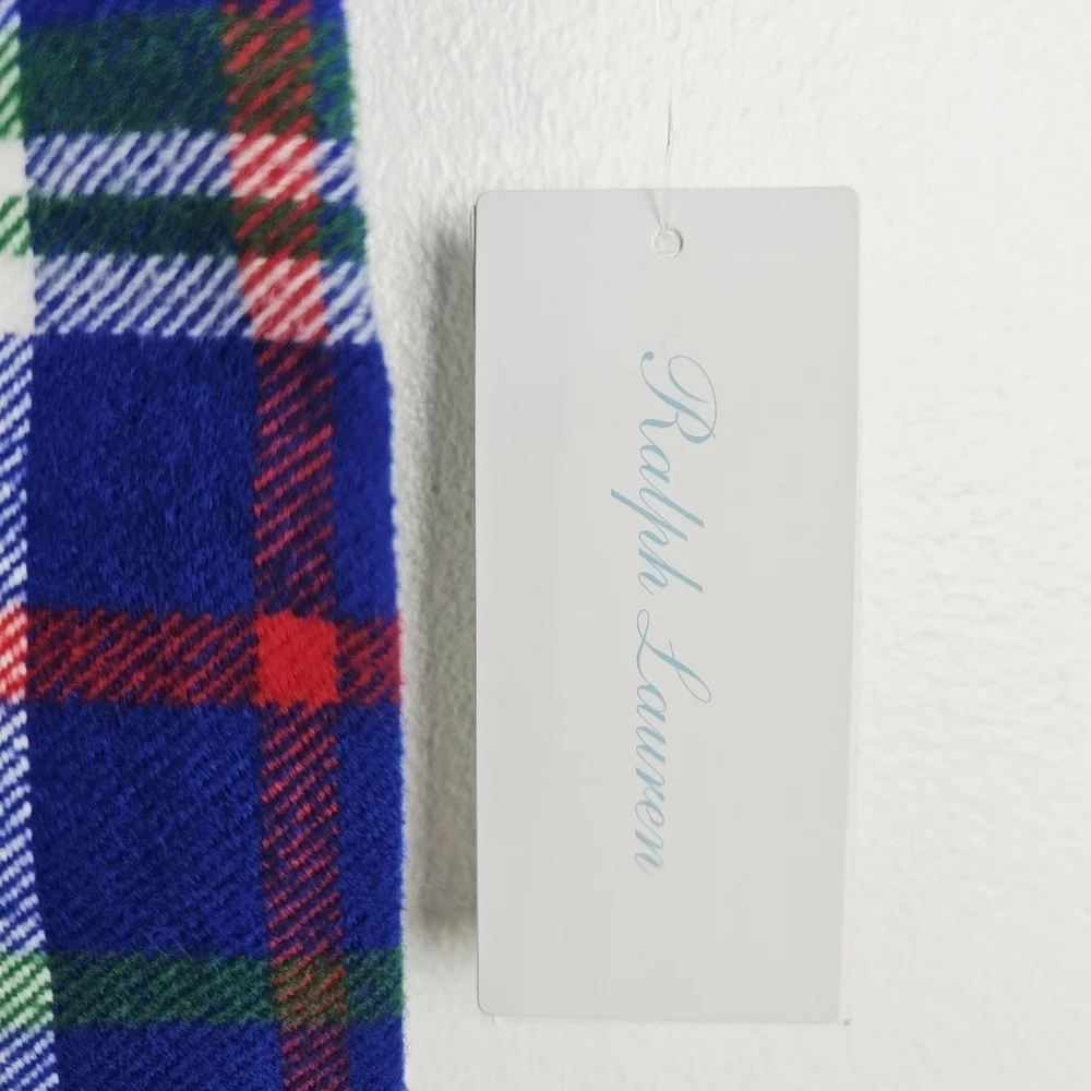 Ralph Lauren Baby/Infant Plaid Flannel One-Piece Outfit New Boy 6 Months